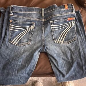 7 for all mankind Dojo bootcut jeans